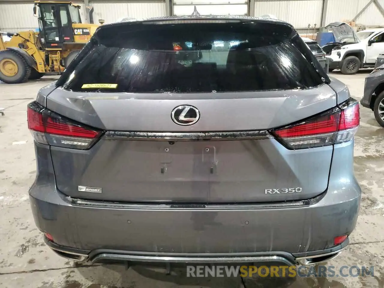 6 fotografías del automóvil dañado 2T2YZMDA1MC289836 LEXUS RX 350 F S 2021