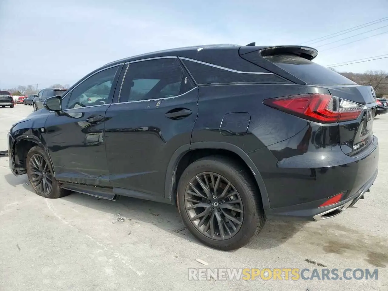 2 fotografías del automóvil dañado 2T2YZMDA6MC286947 LEXUS RX 350 F S 2021