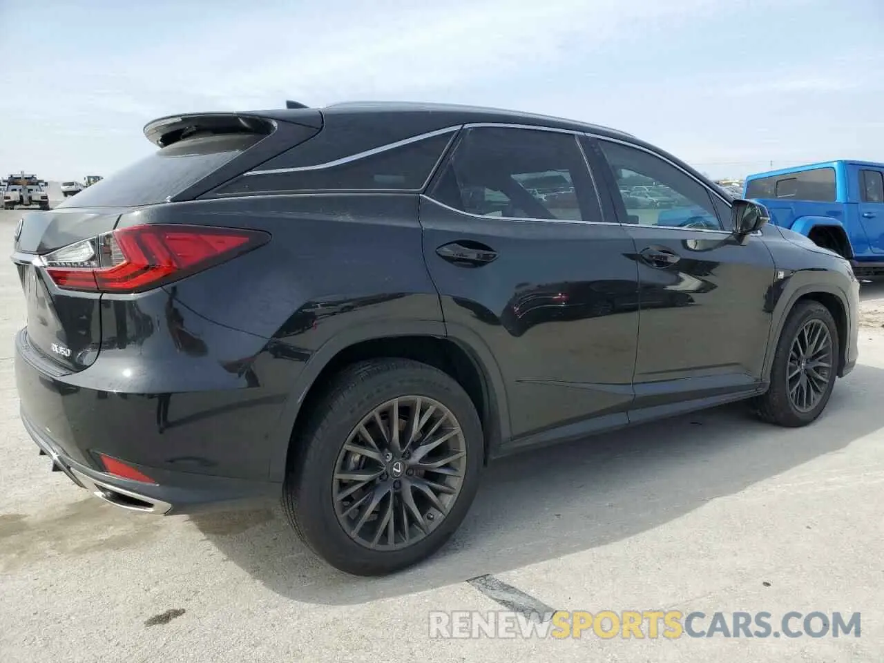 3 fotografías del automóvil dañado 2T2YZMDA6MC286947 LEXUS RX 350 F S 2021
