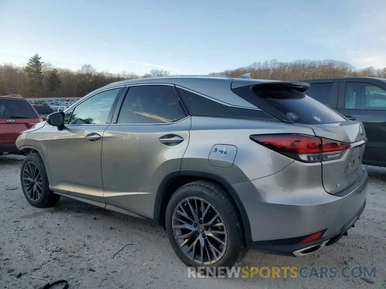 2 fotografías del automóvil dañado 2T2YZMDA6MC301222 LEXUS RX 350 F S 2021