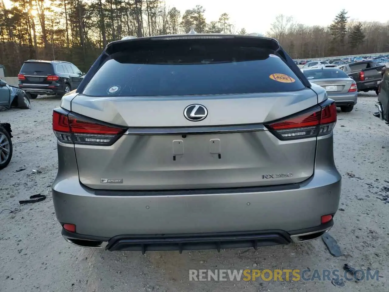6 fotografías del automóvil dañado 2T2YZMDA6MC301222 LEXUS RX 350 F S 2021