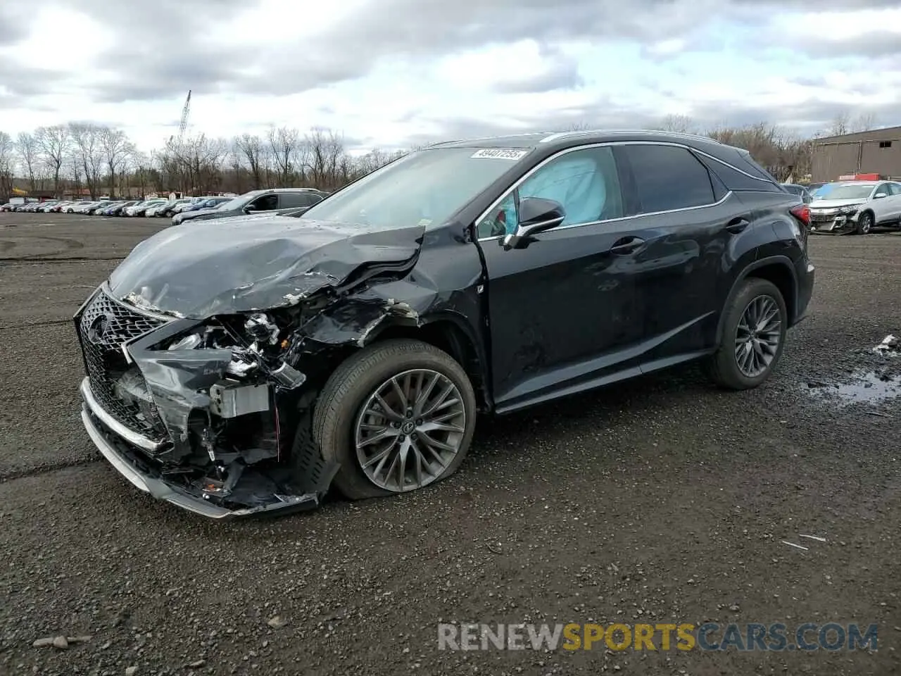 1 fotografías del automóvil dañado 2T2SZMDA3NC368755 LEXUS RX 350 F S 2022