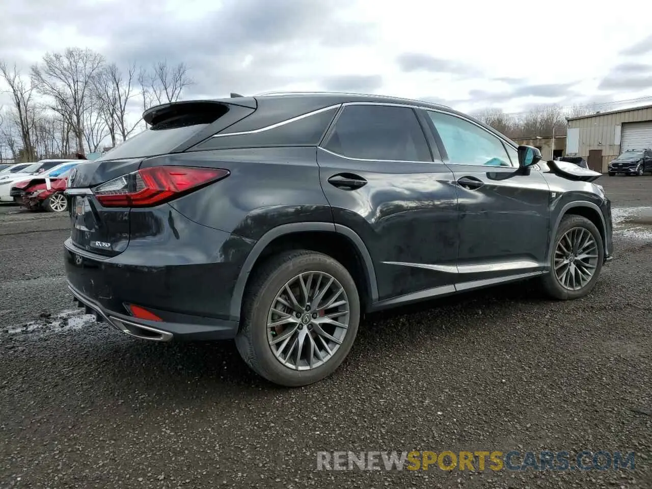 3 fotografías del automóvil dañado 2T2SZMDA3NC368755 LEXUS RX 350 F S 2022