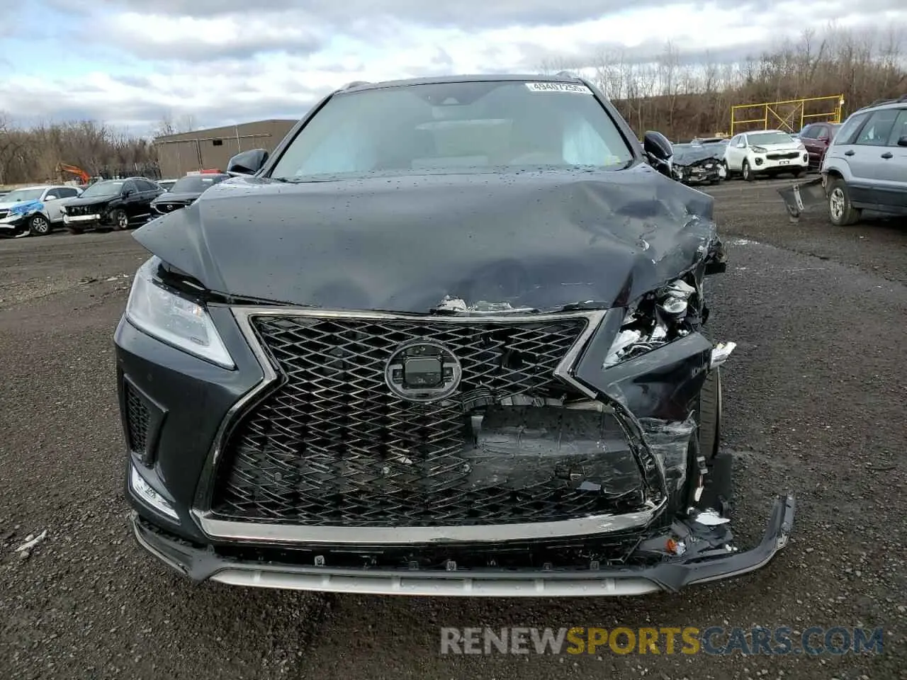 5 fotografías del automóvil dañado 2T2SZMDA3NC368755 LEXUS RX 350 F S 2022