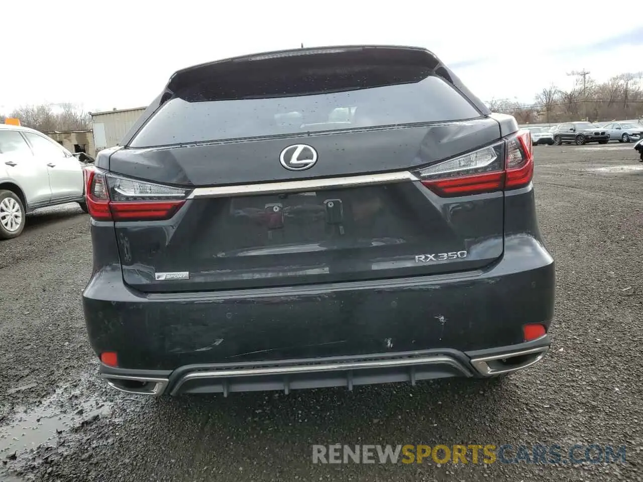 6 fotografías del automóvil dañado 2T2SZMDA3NC368755 LEXUS RX 350 F S 2022