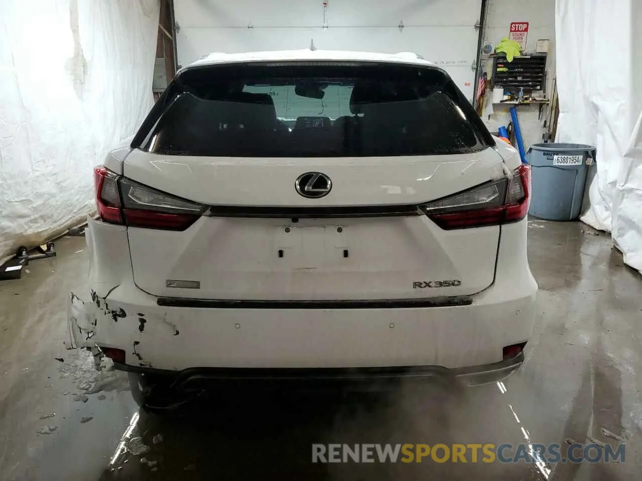 6 fotografías del automóvil dañado 2T2SZMDA5NC320822 LEXUS RX 350 F S 2022