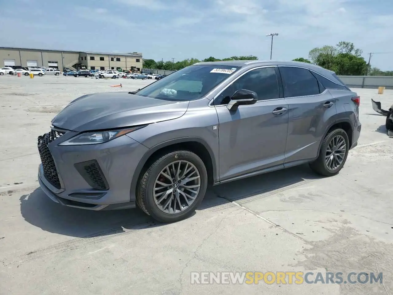 1 fotografías del automóvil dañado 2T2YZMDA0NC312444 LEXUS RX 350 F S 2022