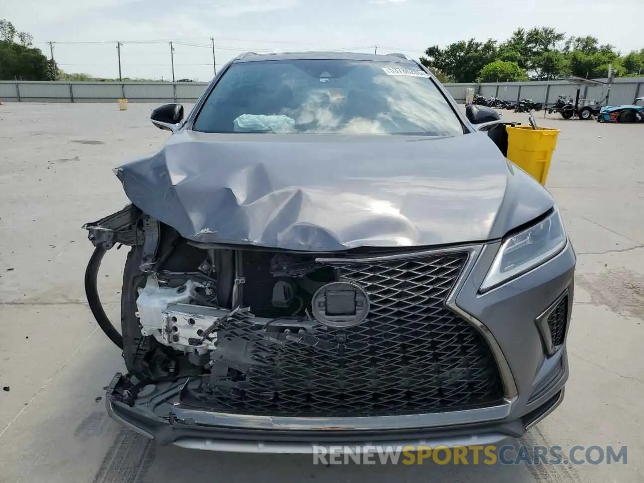 5 fotografías del automóvil dañado 2T2YZMDA0NC312444 LEXUS RX 350 F S 2022