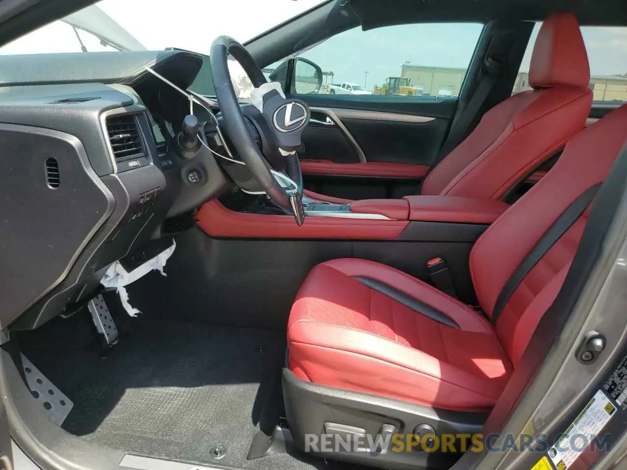 7 fotografías del automóvil dañado 2T2YZMDA0NC312444 LEXUS RX 350 F S 2022