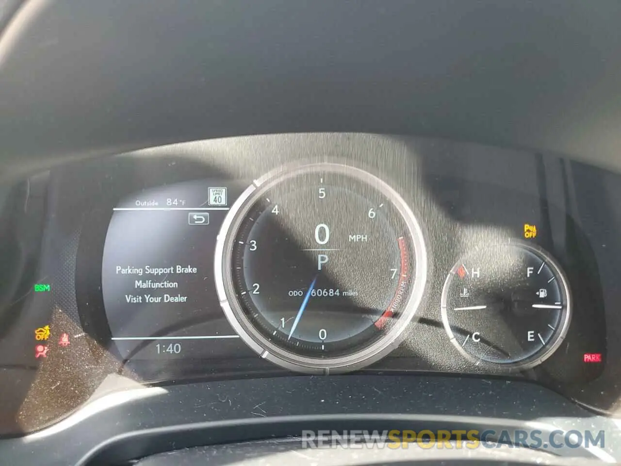 9 fotografías del automóvil dañado 2T2YZMDA0NC312444 LEXUS RX 350 F S 2022