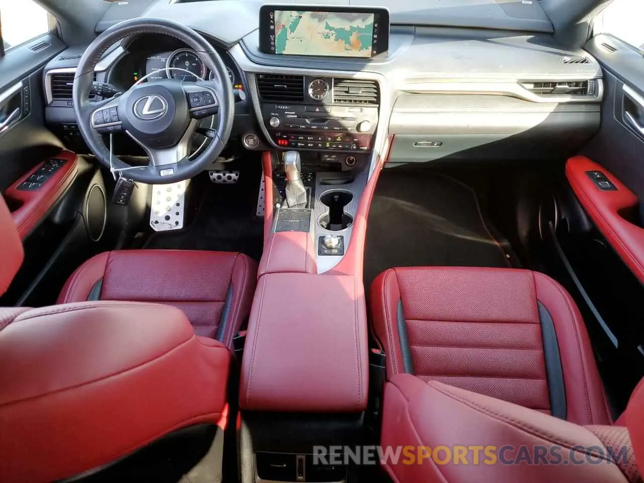 8 fotografías del automóvil dañado 2T2YZMDA0NC367167 LEXUS RX 350 F S 2022