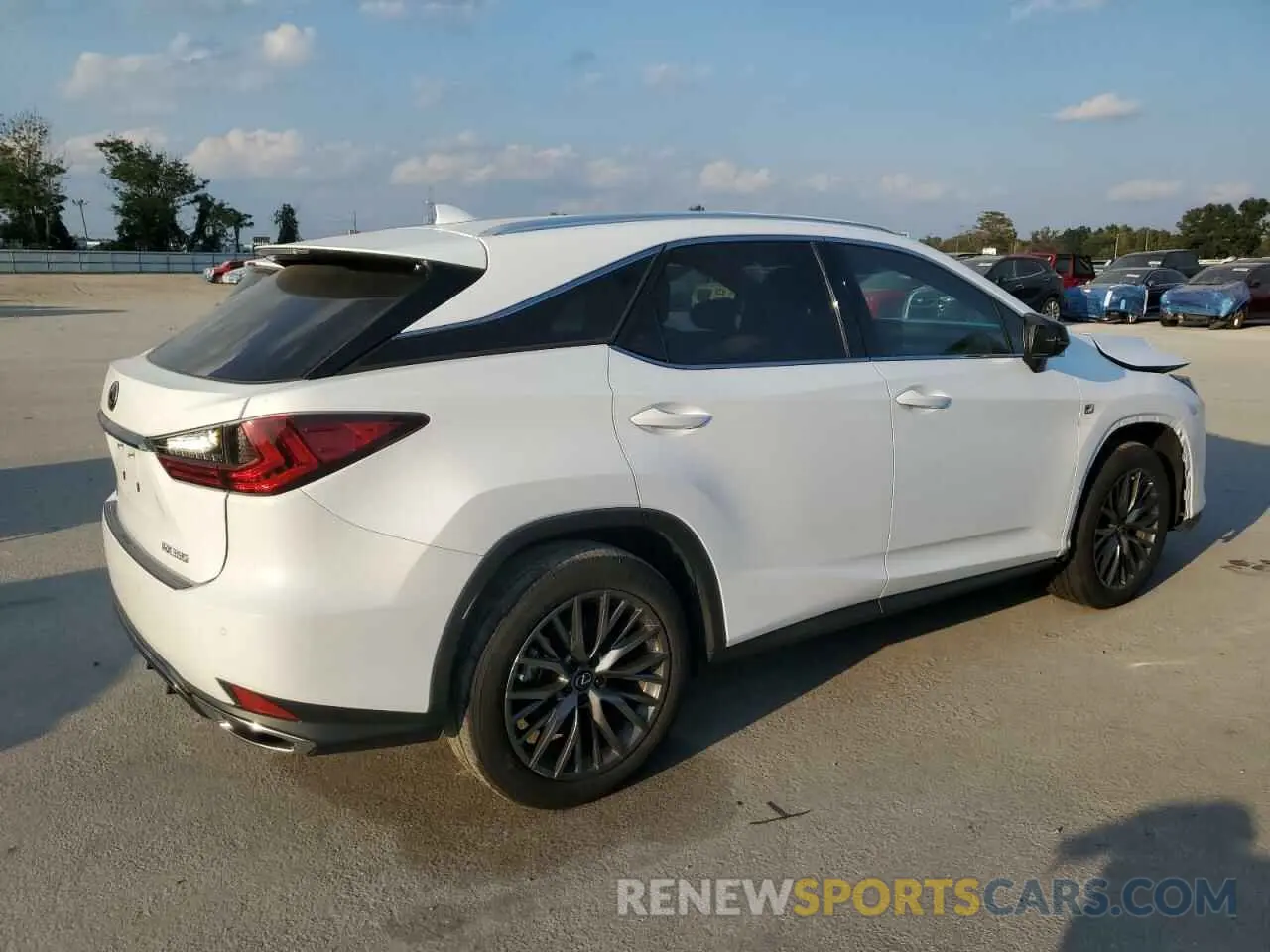 3 fotografías del automóvil dañado 2T2YZMDA1NC346649 LEXUS RX 350 F S 2022