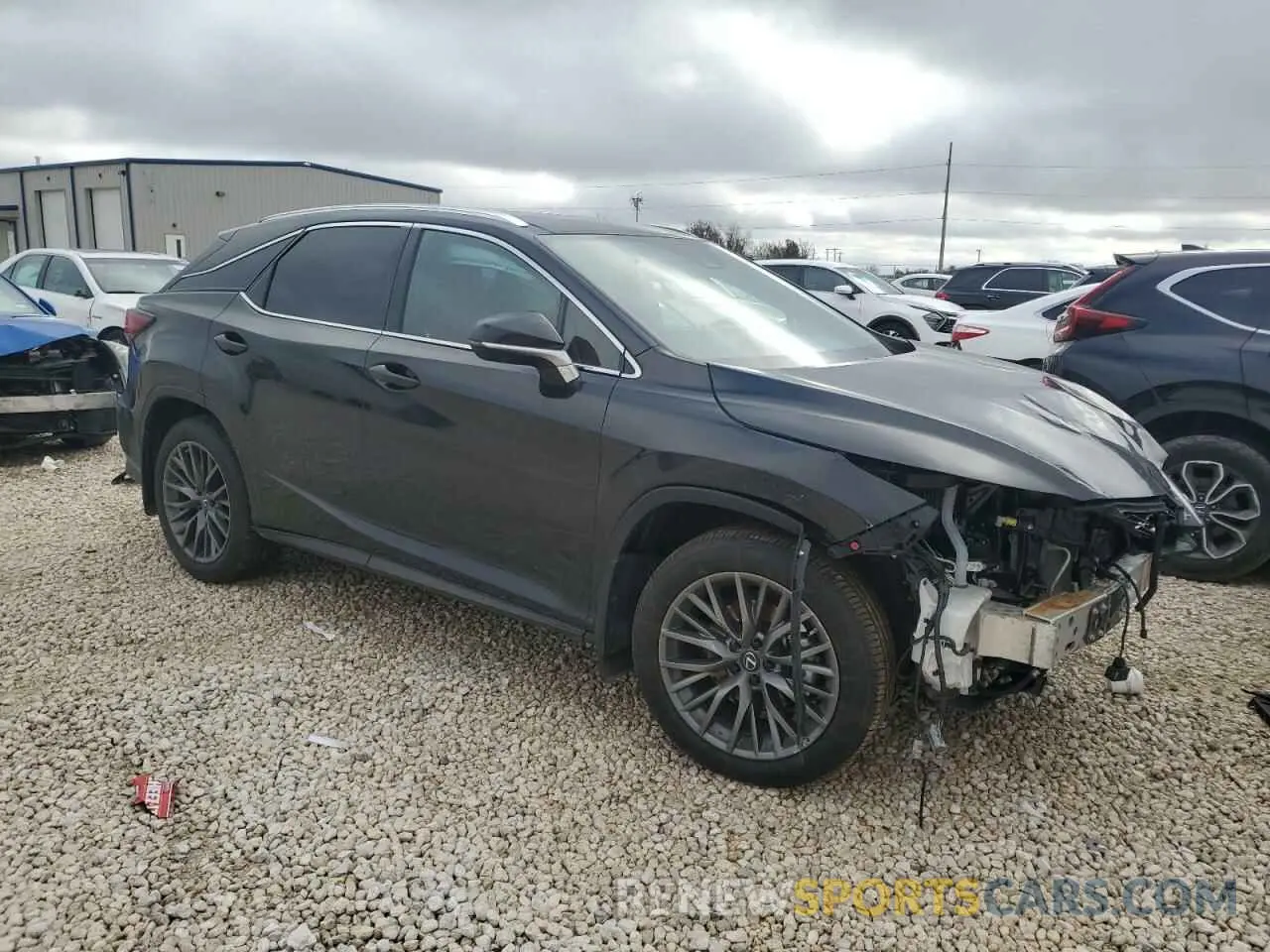 4 fotografías del automóvil dañado 2T2YZMDA2NC344974 LEXUS RX 350 F S 2022