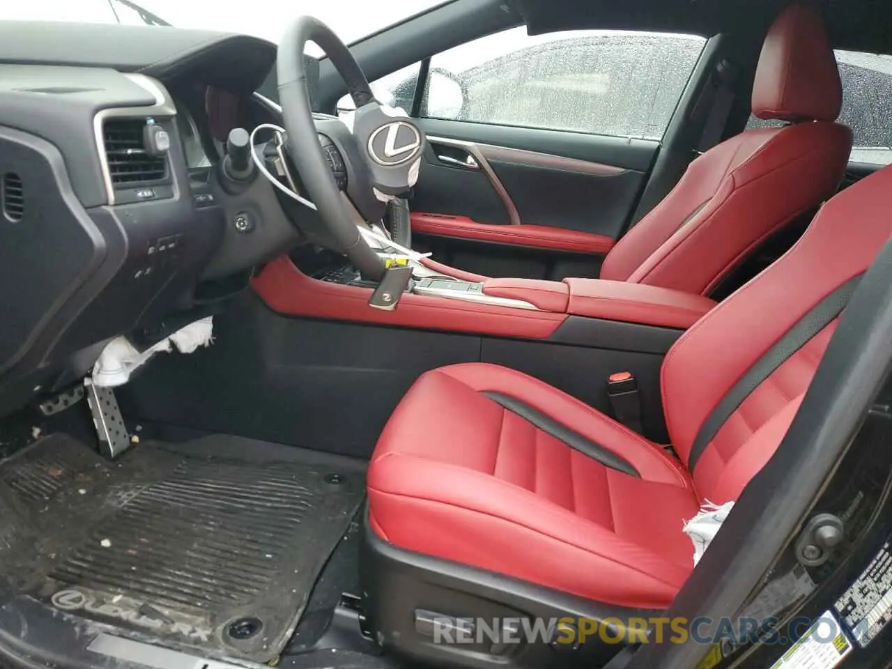 7 fotografías del automóvil dañado 2T2YZMDA2NC344974 LEXUS RX 350 F S 2022