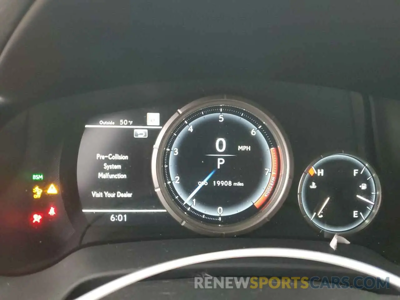 9 fotografías del automóvil dañado 2T2YZMDA2NC344974 LEXUS RX 350 F S 2022