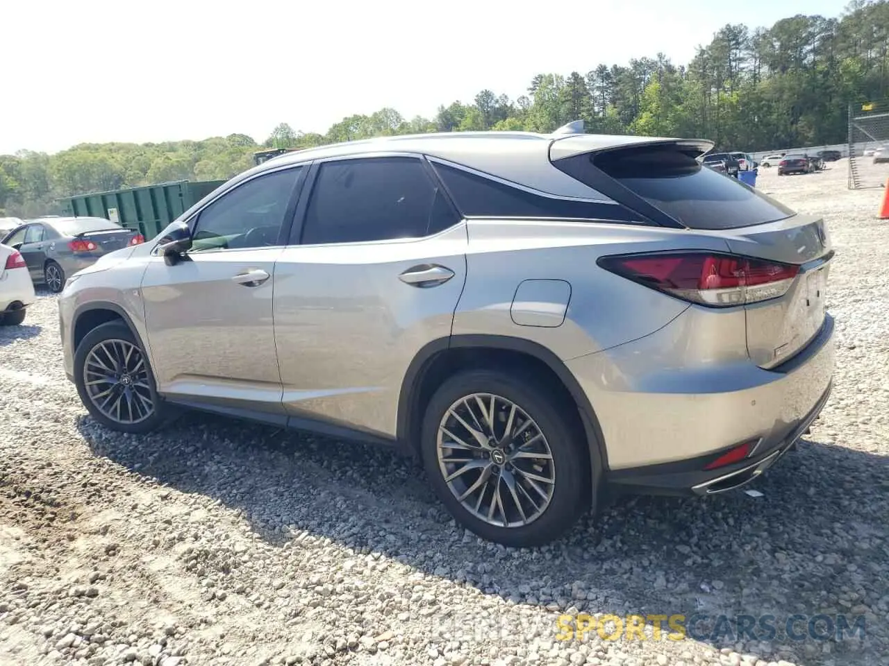 2 fotografías del automóvil dañado 2T2YZMDA5NC316862 LEXUS RX 350 F S 2022