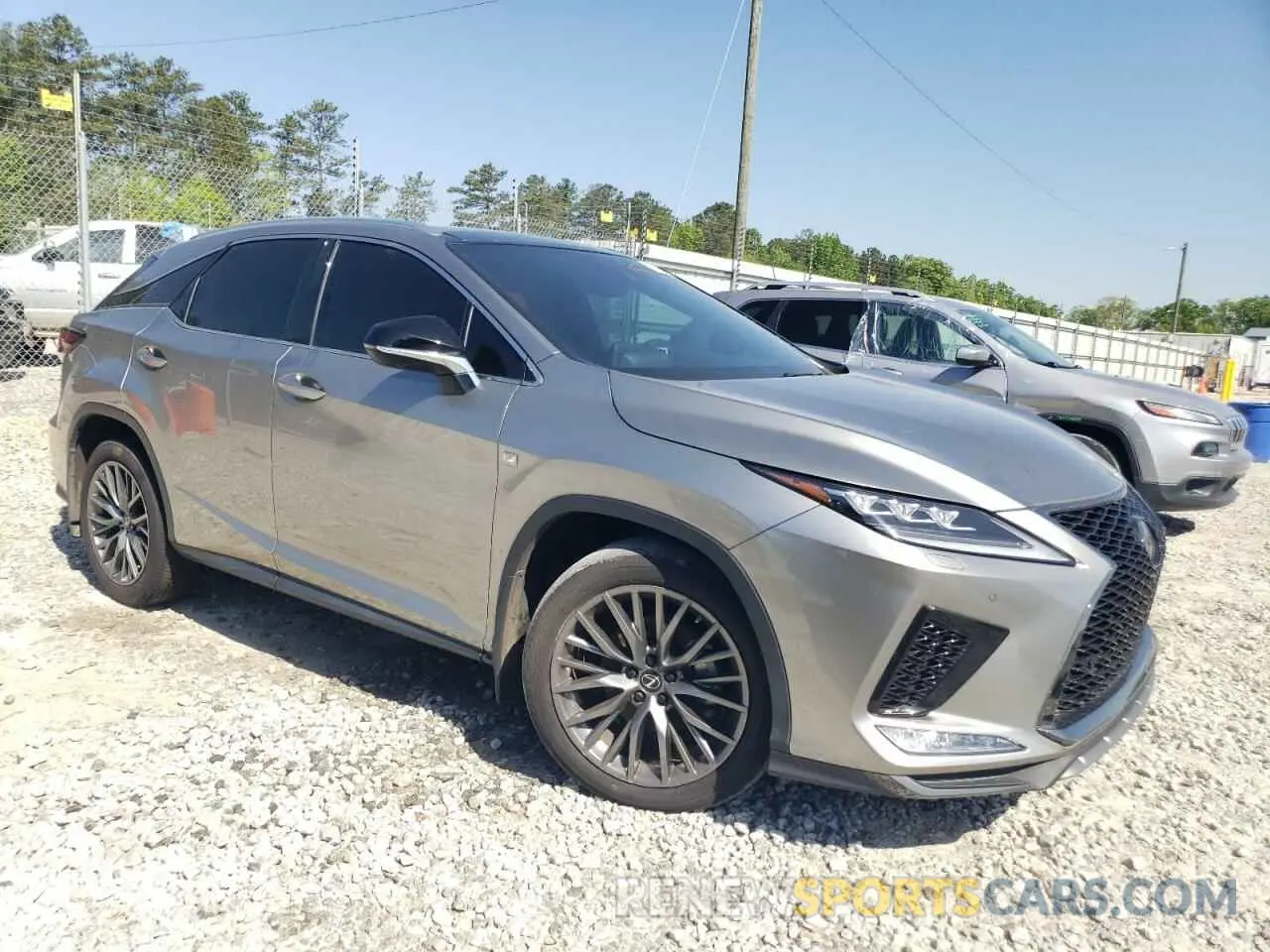 4 fotografías del automóvil dañado 2T2YZMDA5NC316862 LEXUS RX 350 F S 2022