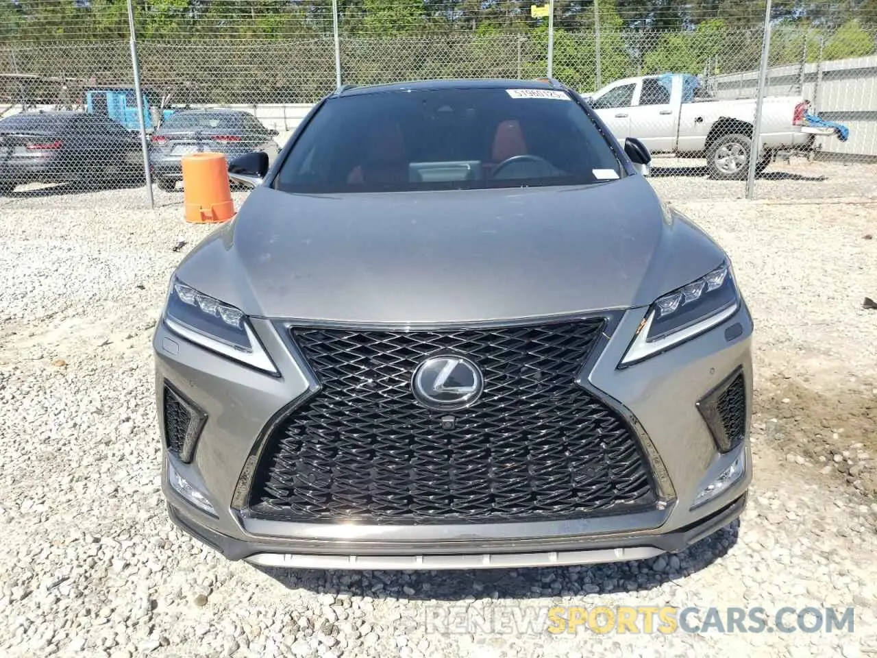 5 fotografías del automóvil dañado 2T2YZMDA5NC316862 LEXUS RX 350 F S 2022