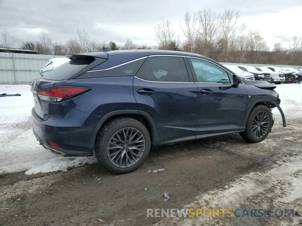 3 fotografías del automóvil dañado 2T2YZMDA5NC355905 LEXUS RX 350 F S 2022
