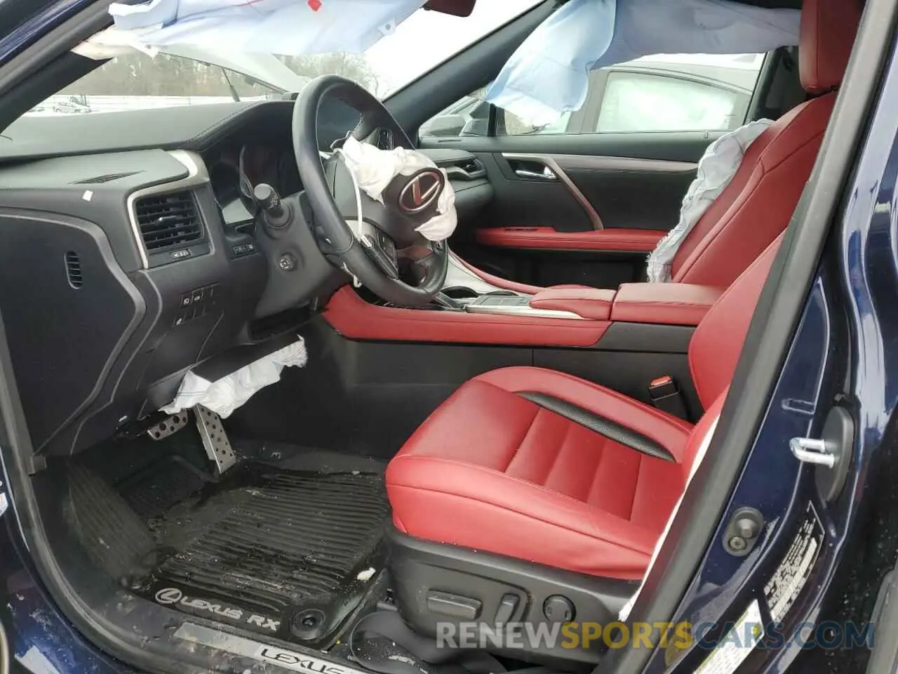 7 fotografías del automóvil dañado 2T2YZMDA5NC355905 LEXUS RX 350 F S 2022
