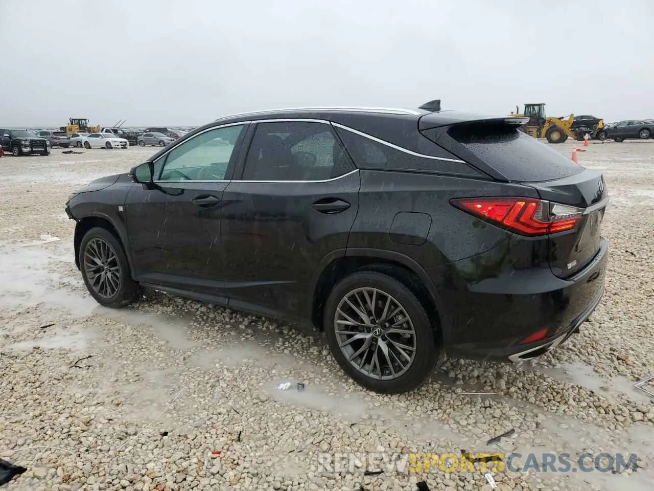 2 fotografías del automóvil dañado 2T2YZMDA6NC343309 LEXUS RX 350 F S 2022