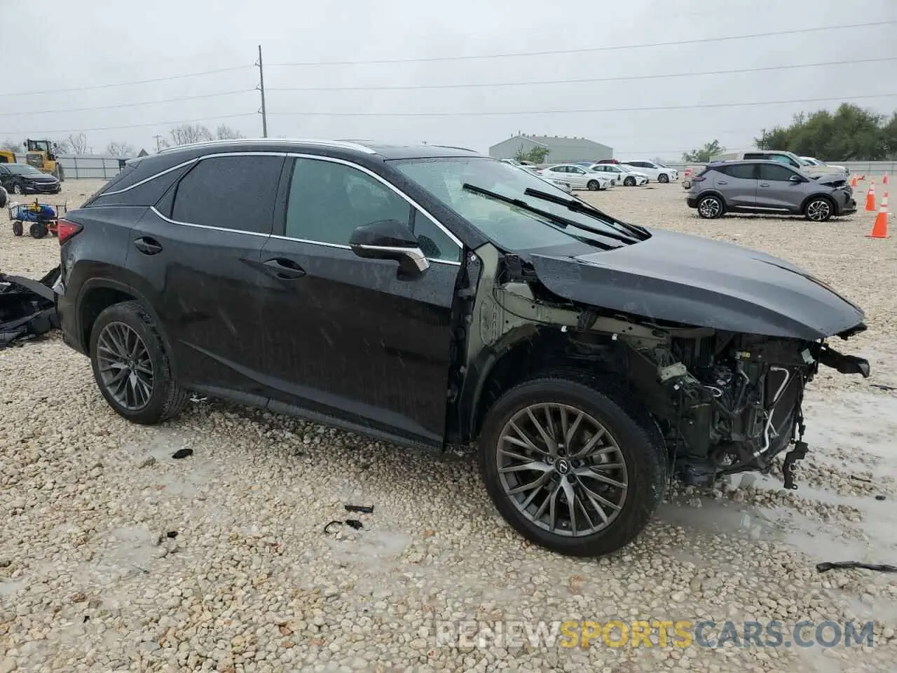 4 fotografías del automóvil dañado 2T2YZMDA6NC343309 LEXUS RX 350 F S 2022