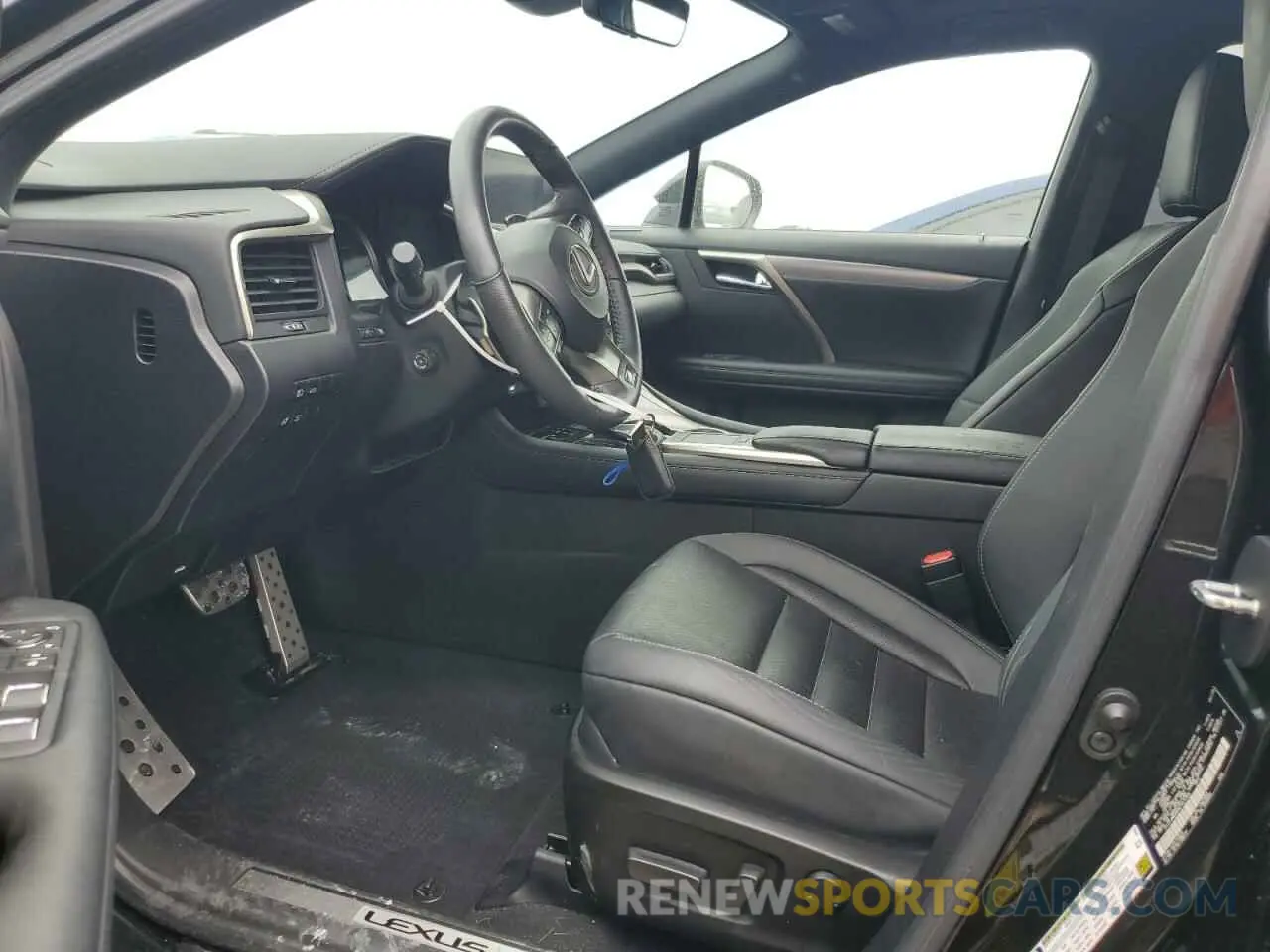 7 fotografías del automóvil dañado 2T2YZMDA6NC343309 LEXUS RX 350 F S 2022