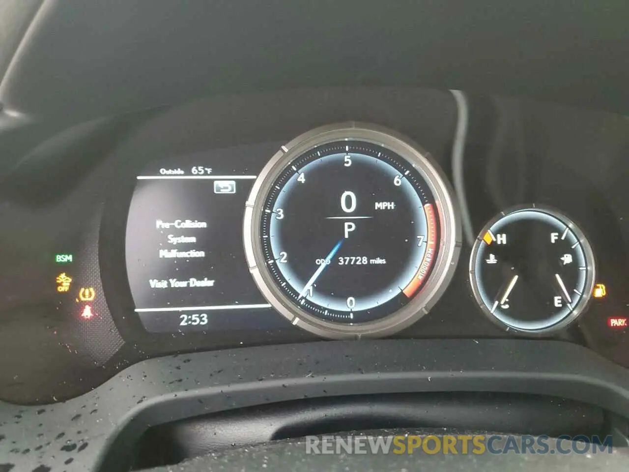 9 fotografías del automóvil dañado 2T2YZMDA6NC343309 LEXUS RX 350 F S 2022