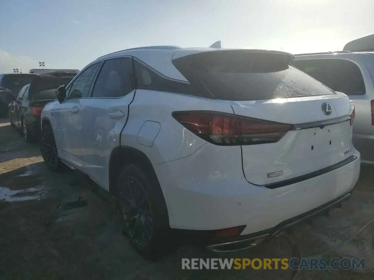 2 fotografías del automóvil dañado 2T2YZMDA7NC317592 LEXUS RX 350 F S 2022