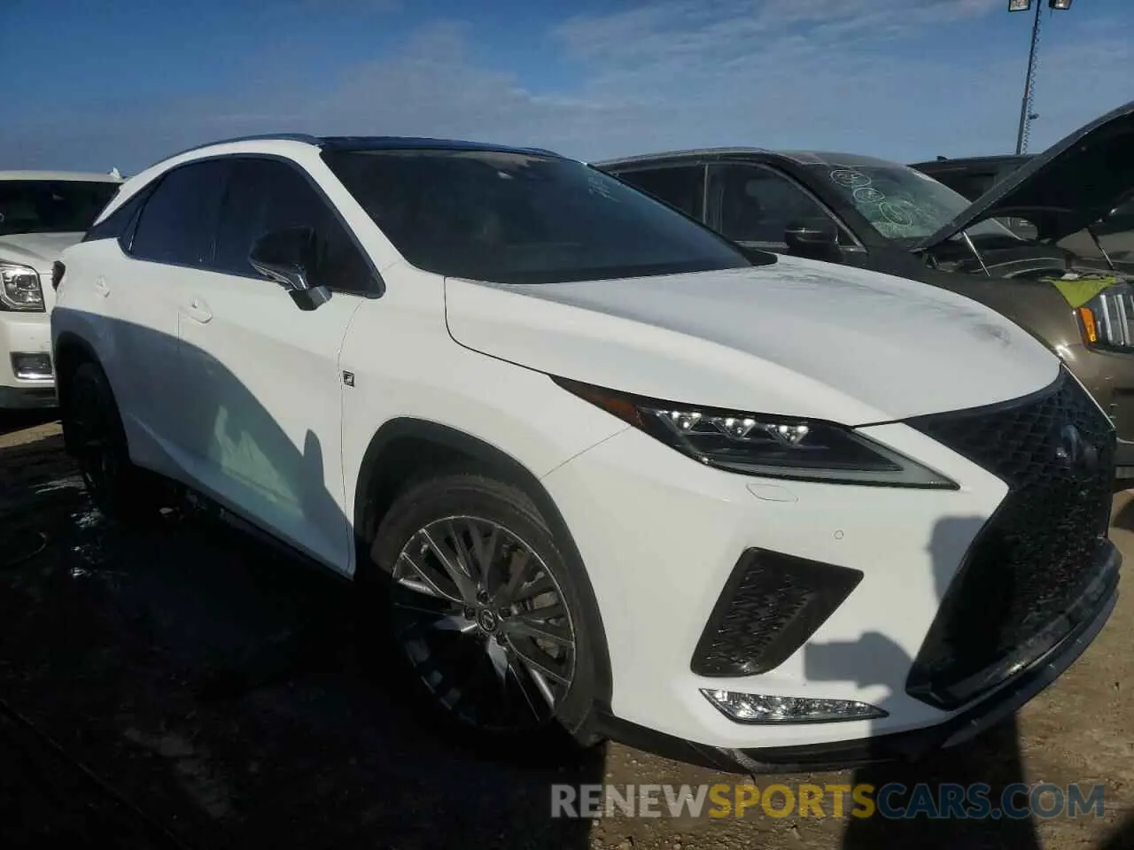 4 fotografías del automóvil dañado 2T2YZMDA7NC317592 LEXUS RX 350 F S 2022