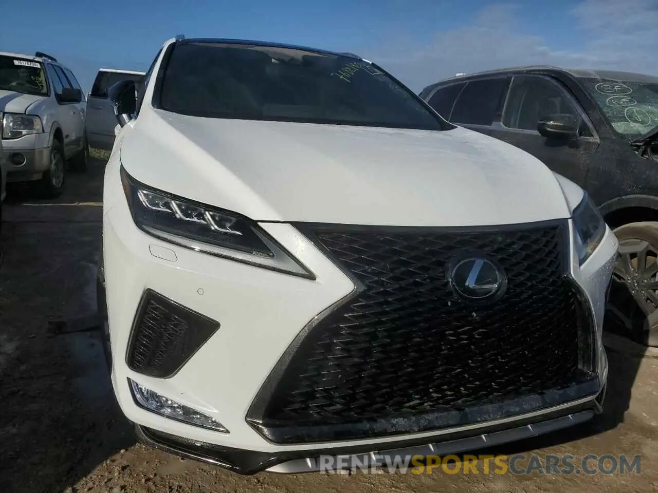 5 fotografías del automóvil dañado 2T2YZMDA7NC317592 LEXUS RX 350 F S 2022