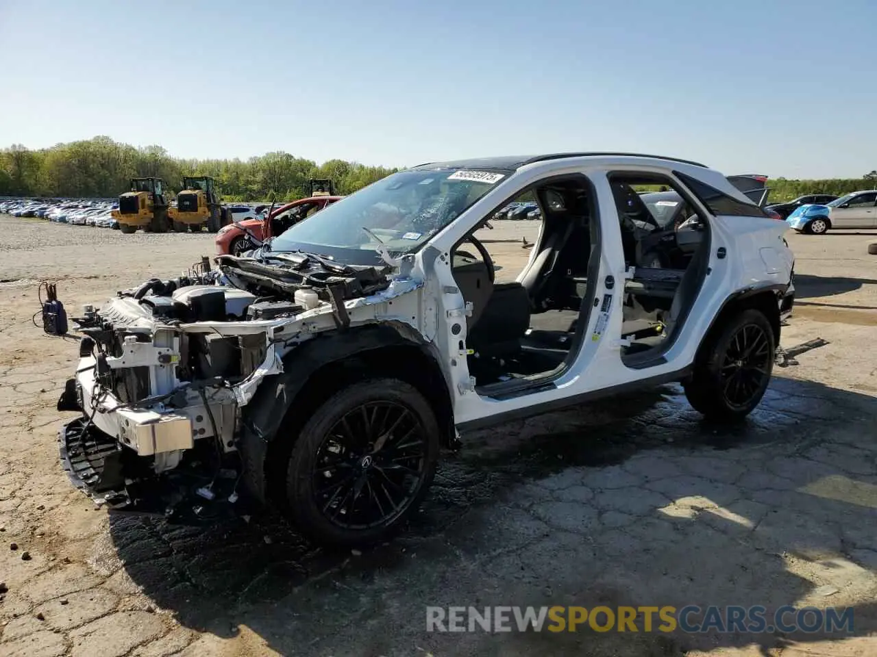1 fotografías del automóvil dañado 2T2YZMDA7NC346980 LEXUS RX 350 F S 2022