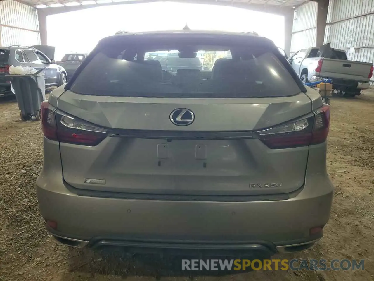 6 fotografías del automóvil dañado 2T2YZMDA9NC315133 LEXUS RX 350 F S 2022