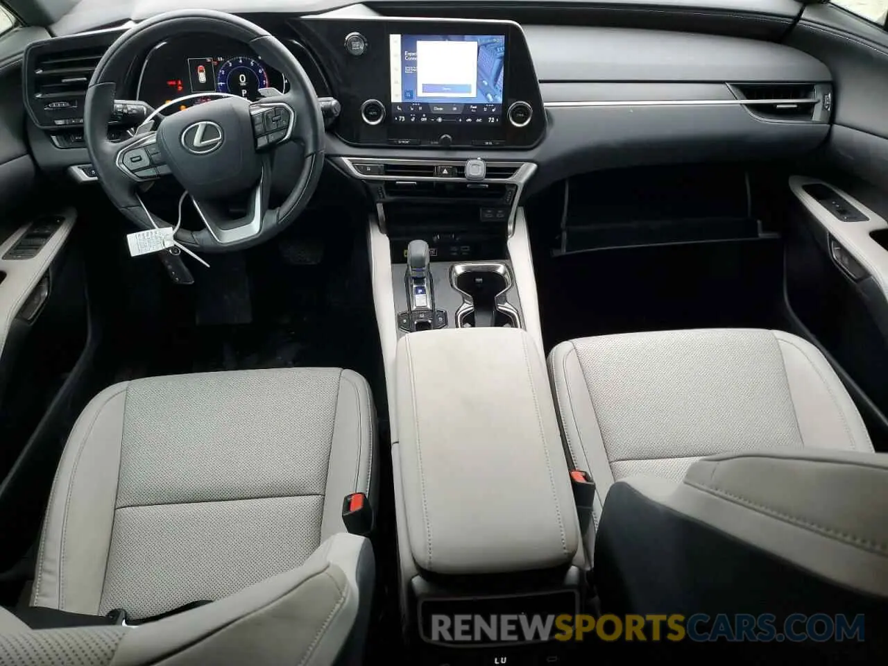 8 fotografías del automóvil dañado JTJCHMAA1P2000332 LEXUS RX 350 PRE 2023