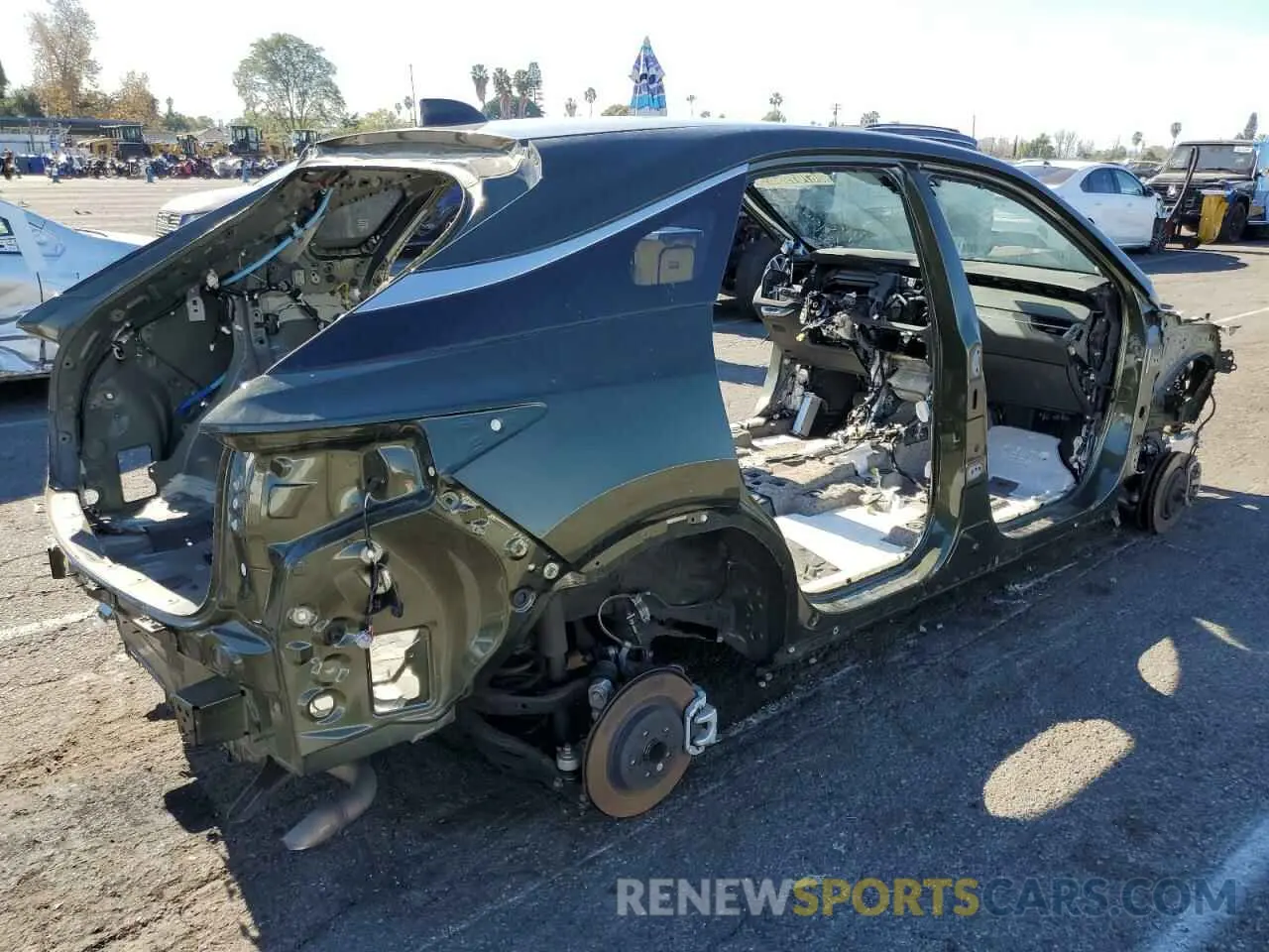 3 fotografías del automóvil dañado JTJCHMAA3P2004320 LEXUS RX 350 PRE 2023
