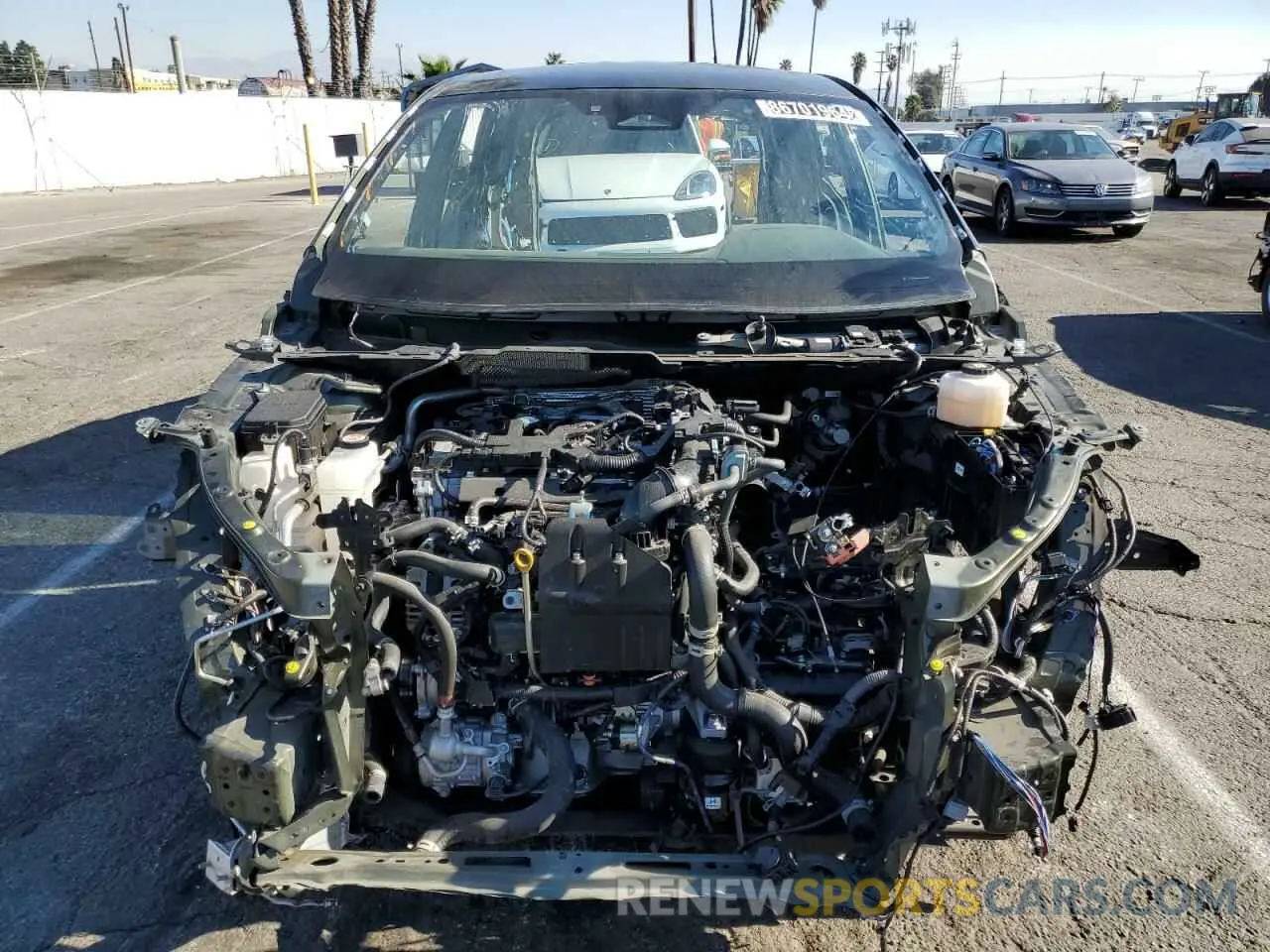 5 fotografías del automóvil dañado JTJCHMAA3P2004320 LEXUS RX 350 PRE 2023