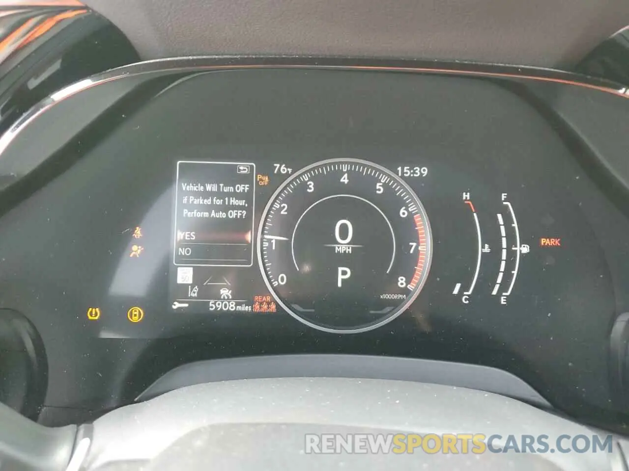 9 fotografías del automóvil dañado JTJCHMAA4P2001782 LEXUS RX 350 PRE 2023