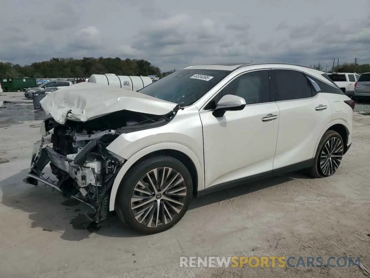 1 fotografías del automóvil dañado JTJCHMAA8P2002532 LEXUS RX 350 PRE 2023