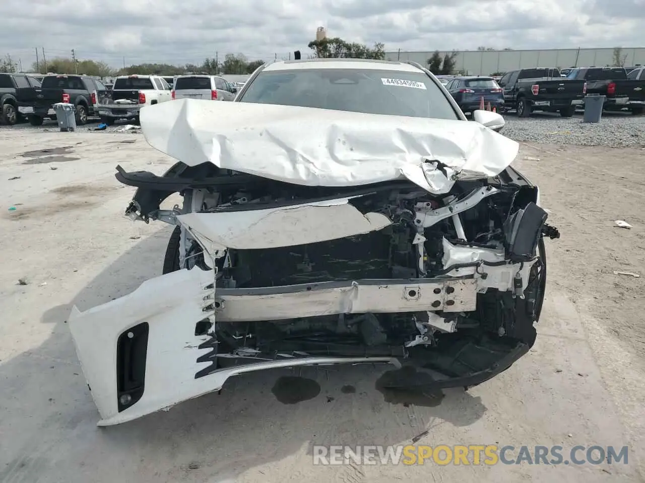 5 fotografías del automóvil dañado JTJCHMAA8P2002532 LEXUS RX 350 PRE 2023