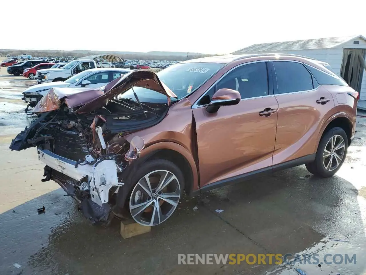1 fotografías del automóvil dañado JTJCHMAA0R2013642 LEXUS RX 350 PRE 2024