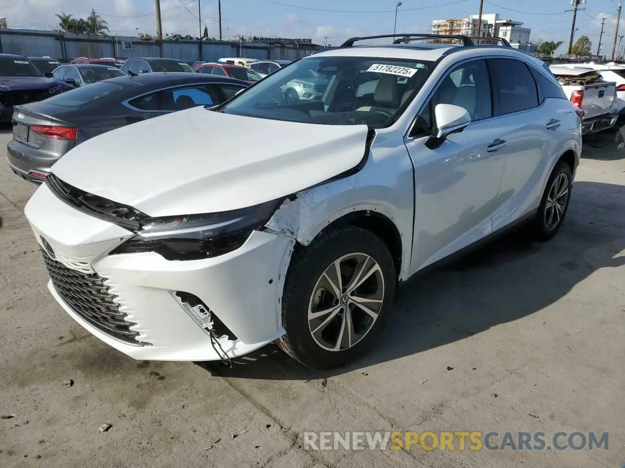 1 fotografías del automóvil dañado JTJCHMAA0R2015035 LEXUS RX 350 PRE 2024