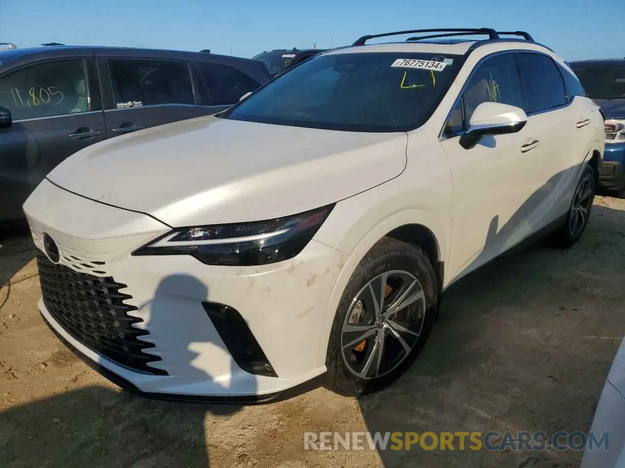 1 fotografías del automóvil dañado JTJCHMAA2R2015599 LEXUS RX 350 PRE 2024