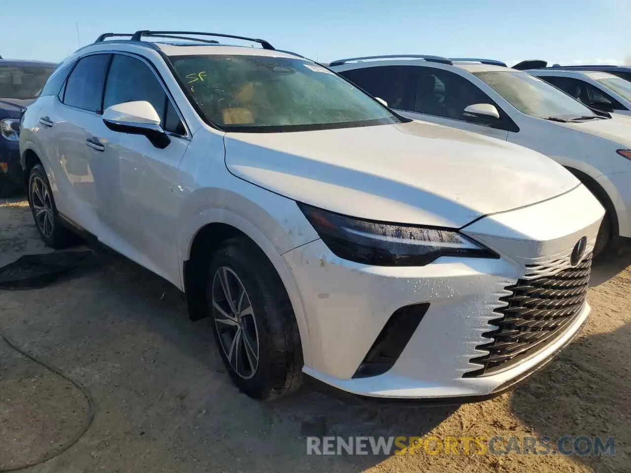 4 fotografías del automóvil dañado JTJCHMAA2R2015599 LEXUS RX 350 PRE 2024