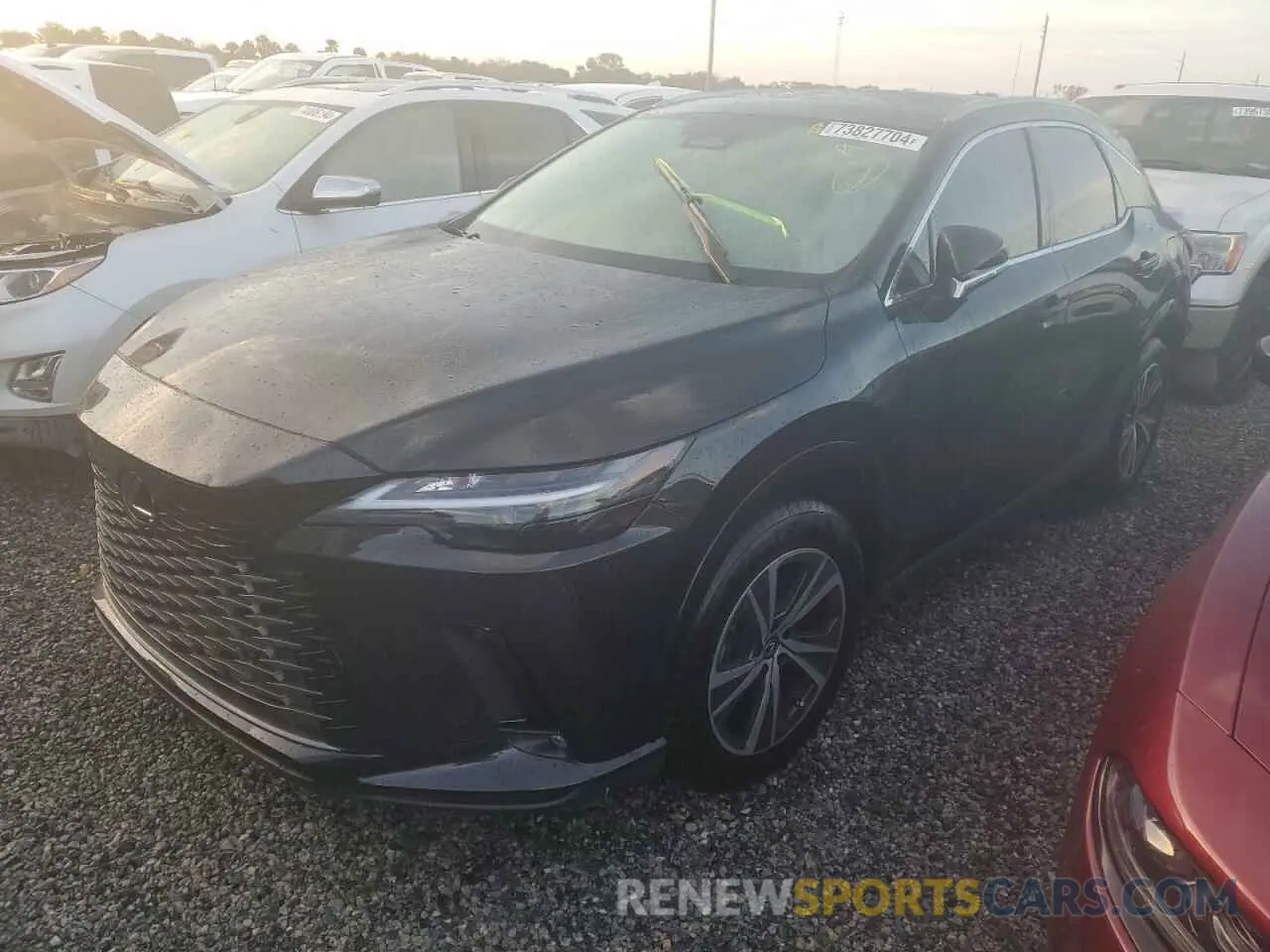 1 fotografías del automóvil dañado JTJCHMAA5R2016827 LEXUS RX 350 PRE 2024