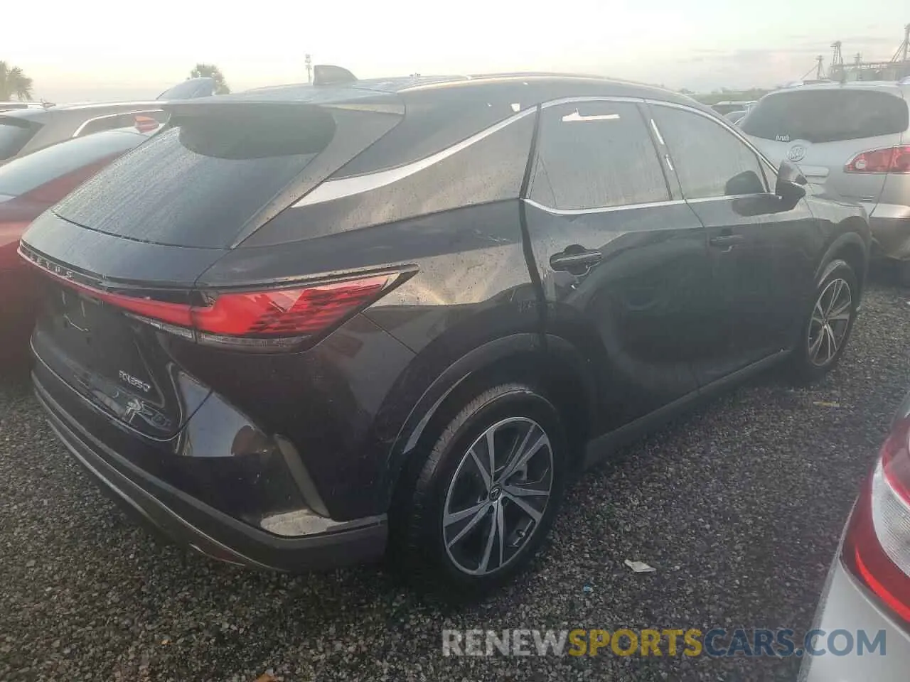 3 fotografías del automóvil dañado JTJCHMAA5R2016827 LEXUS RX 350 PRE 2024