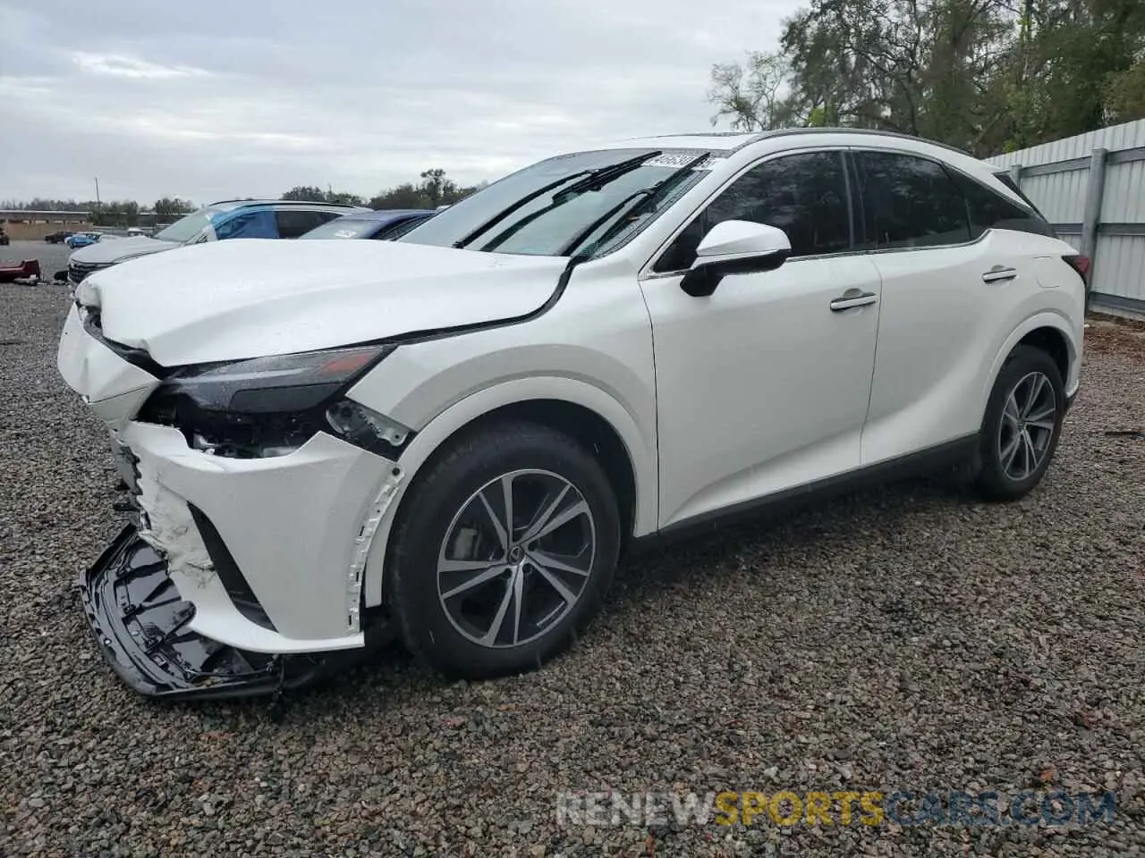 1 fotografías del automóvil dañado JTJCHMAA5R2017637 LEXUS RX 350 PRE 2024