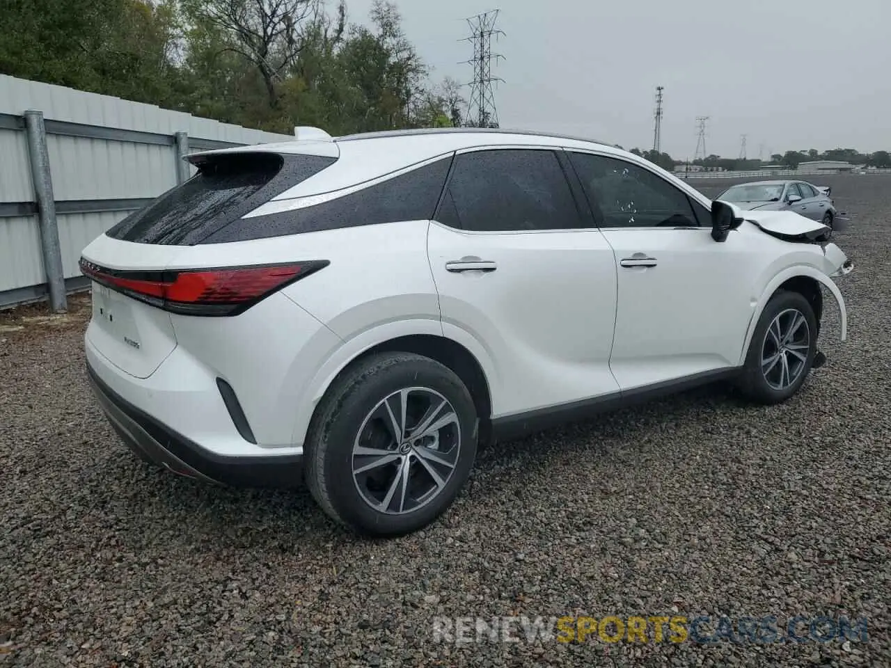 3 fotografías del automóvil dañado JTJCHMAA5R2017637 LEXUS RX 350 PRE 2024