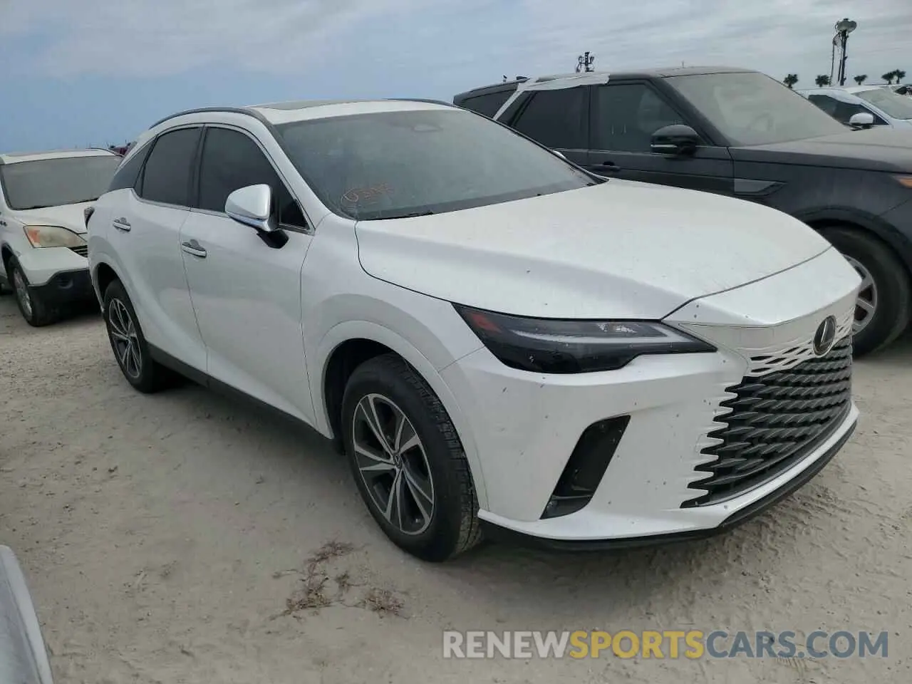 4 fotografías del automóvil dañado JTJCHMAA6R2017355 LEXUS RX 350 PRE 2024