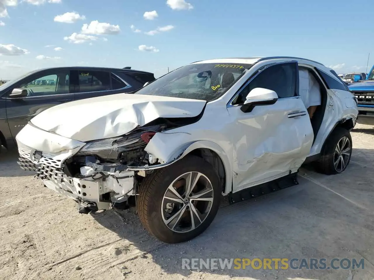 1 fotografías del automóvil dañado JTJCHMAA6R2017615 LEXUS RX 350 PRE 2024