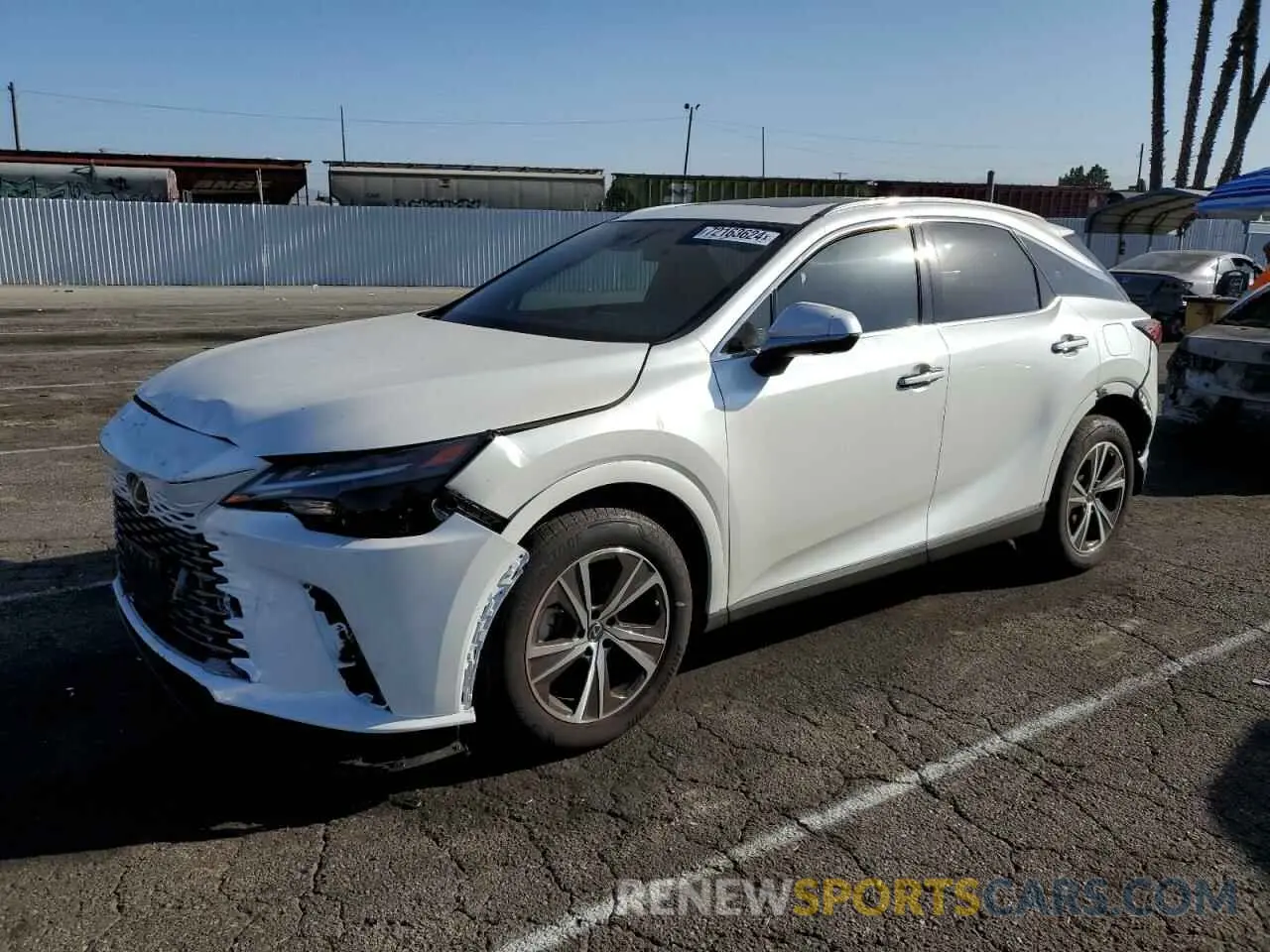 1 fotografías del automóvil dañado JTJCHMAA7R2013315 LEXUS RX 350 PRE 2024